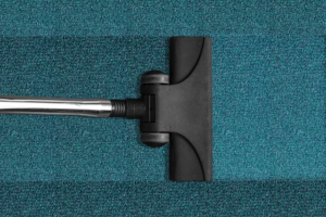 carpet drying after a flood or leak